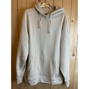 Asher Men's Pullover Hoodie, Cream- Size XL